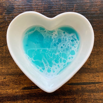 Turquoise Heart Trinket Dish
