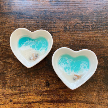 Mini Ocean Love Heart Trinket Dish