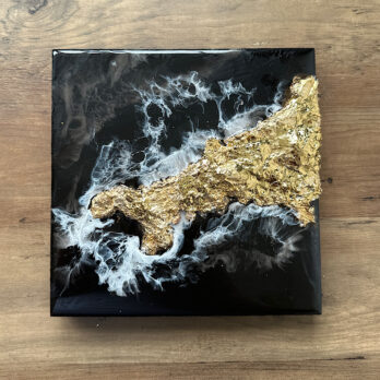 Golden Cornish Sands Wall Canvas